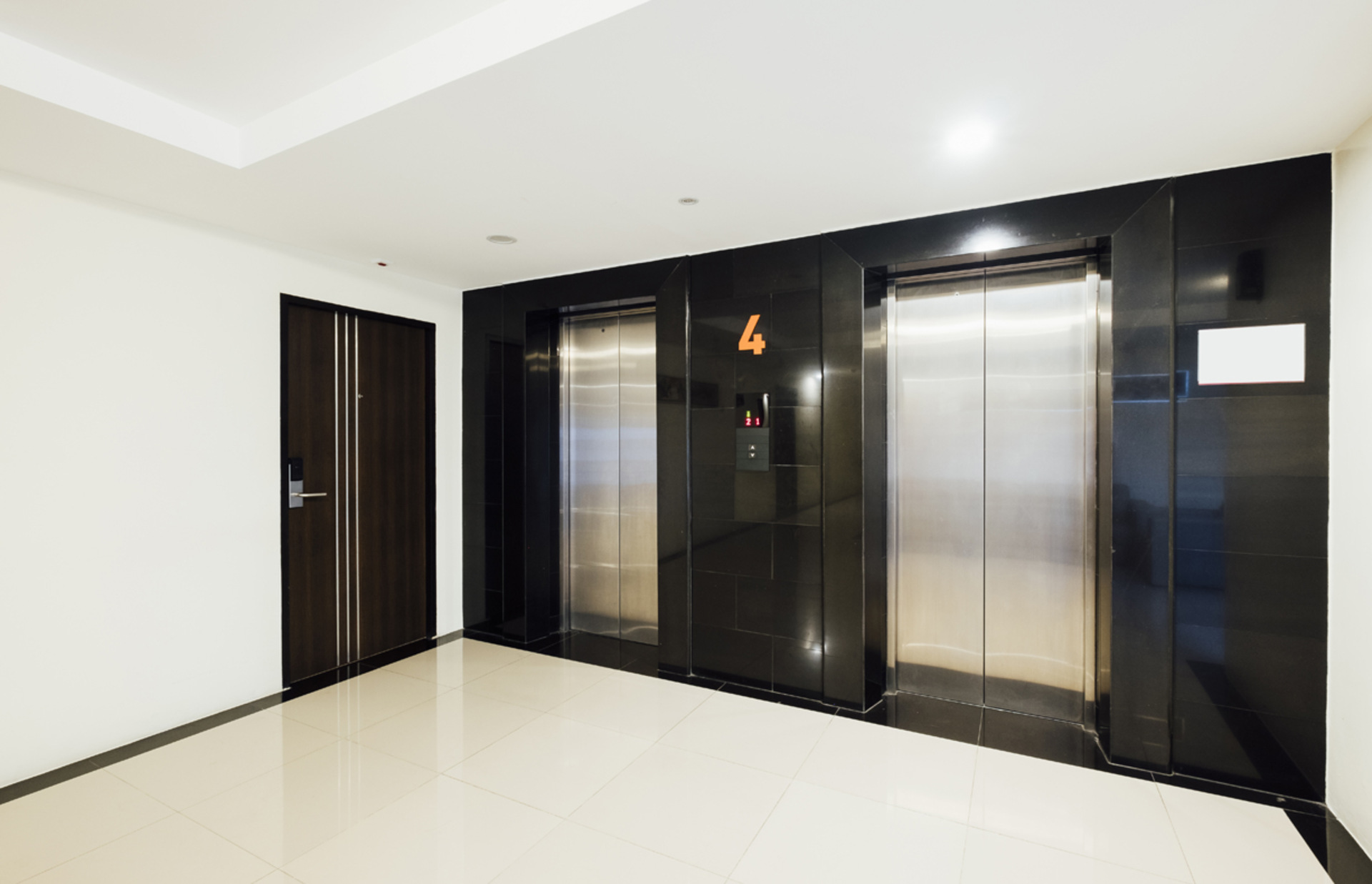 Elegantly designed entrance lobby