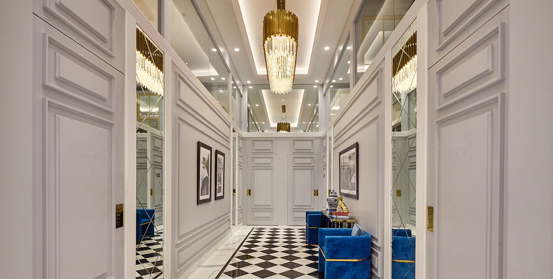 Elegantly designed Lobbies