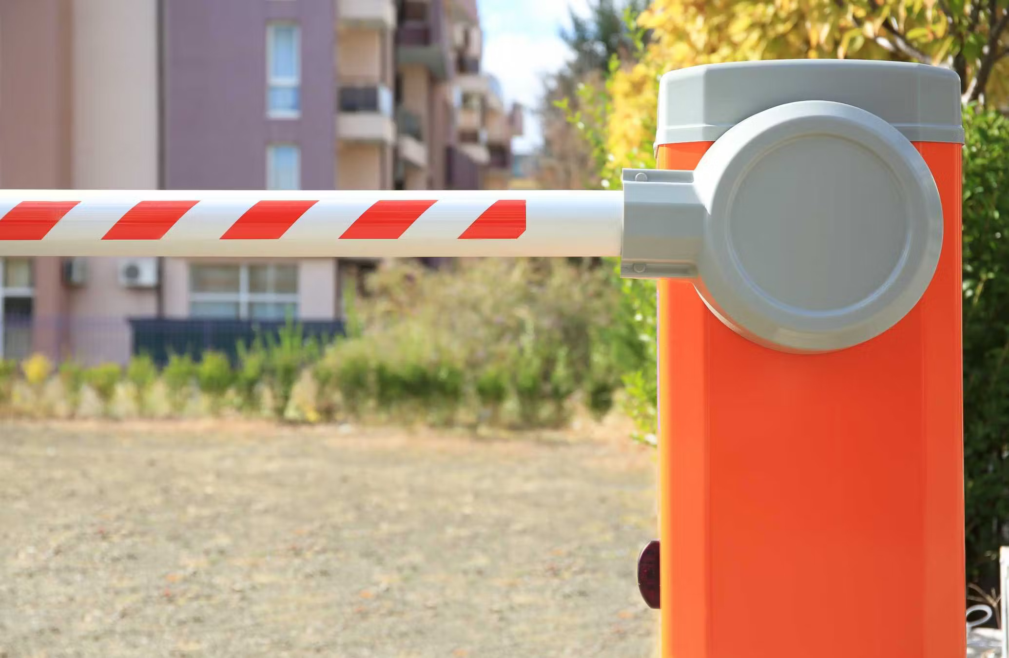 Boom Barrier at Main Entrance